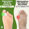 Séparateur de Gros Orteil HF - Soulagement de la Pression & Alignement des Orteils