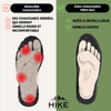 Ezra Expert - Chaussures d'hiver confortables en cuir pour l'extérieur