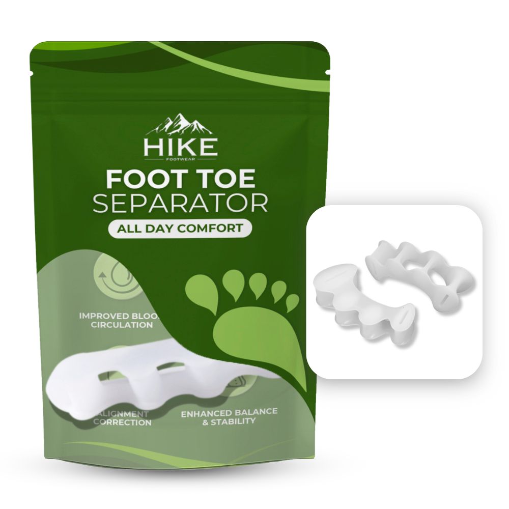 Séparateur d'orteils HIKE Foot - Obtenir des orteils sains et soulager l'inconfort des pieds