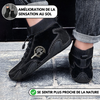 Ezra Expert - Chaussures d'hiver confortables en cuir pour l'extérieur
