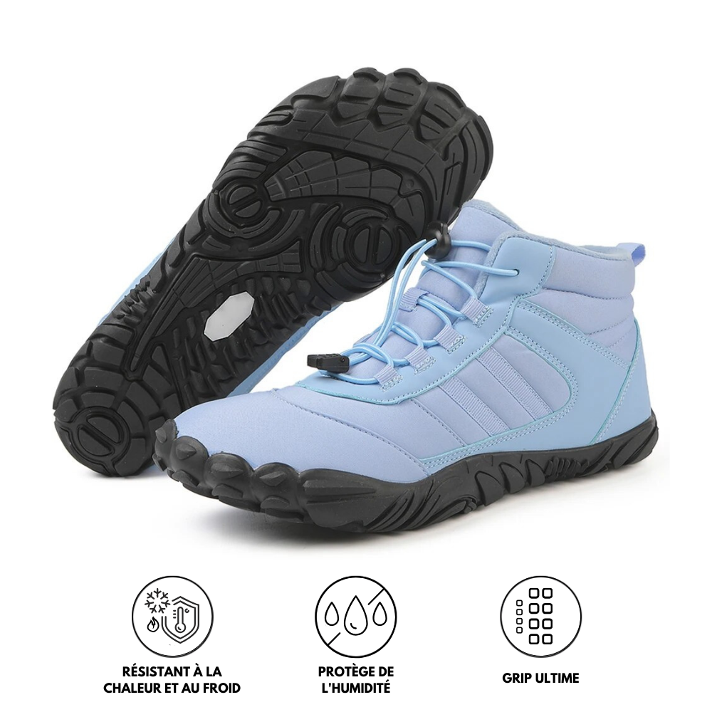 Kasdava Pro - Chaussures d'hiver pieds nus antidérapantes et universelles (unisexe)