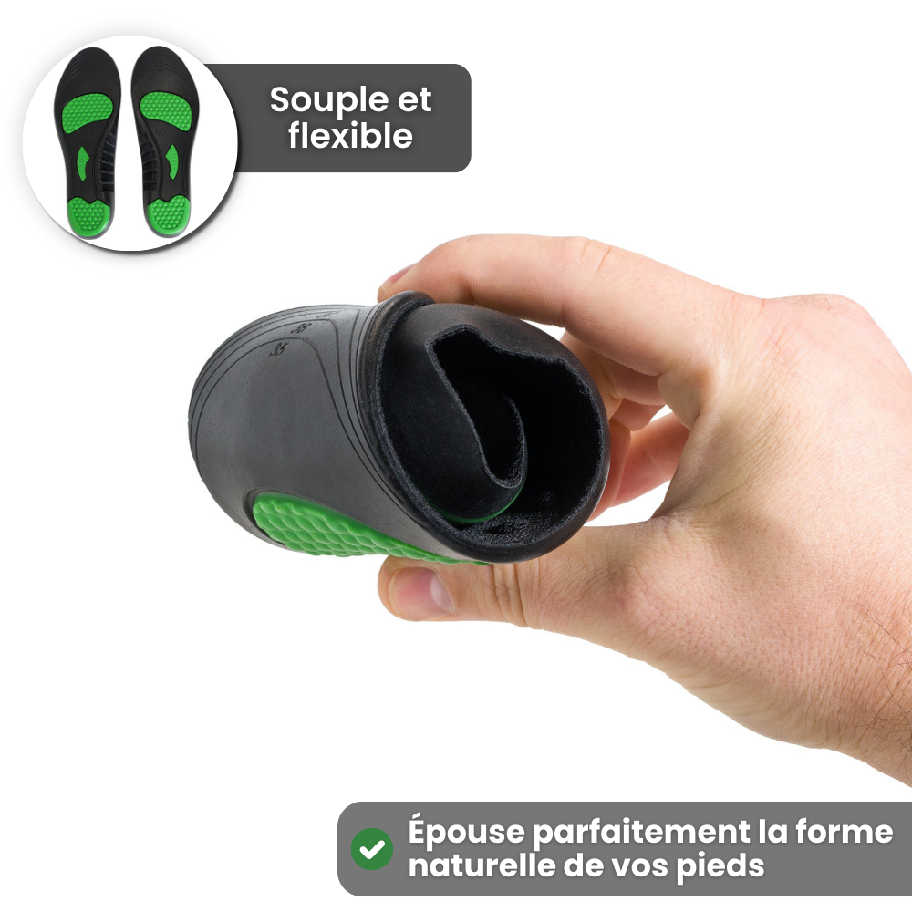 HIKE®  Orthopédiques Semelles - Semelles antidouleur et amortisseurs de chocs