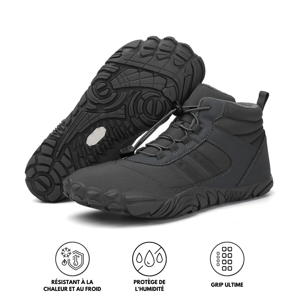 Kasdava Pro - Chaussures d'hiver pieds nus antidérapantes et universelles (unisexe)