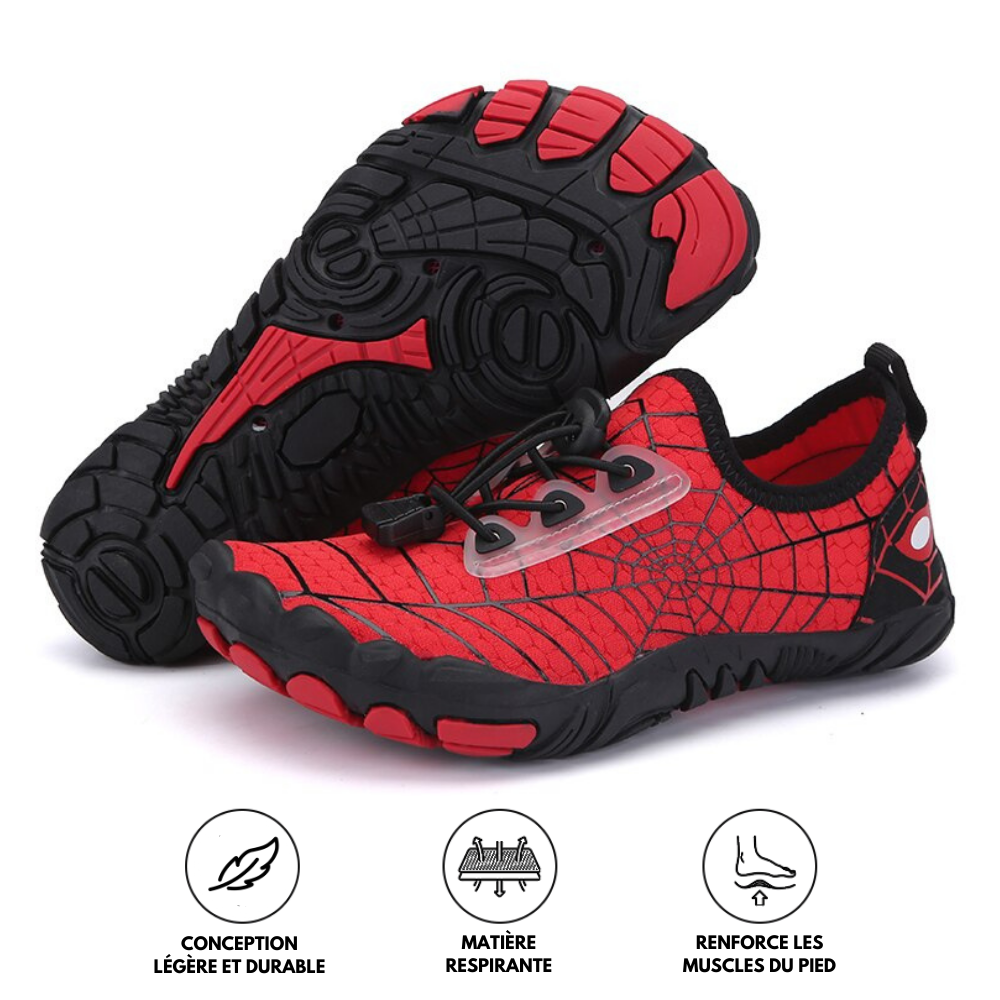 Chaussures Pieds Nus WebKids - Chaussures Pieds Nus à Séchage Rapide pour Enfants