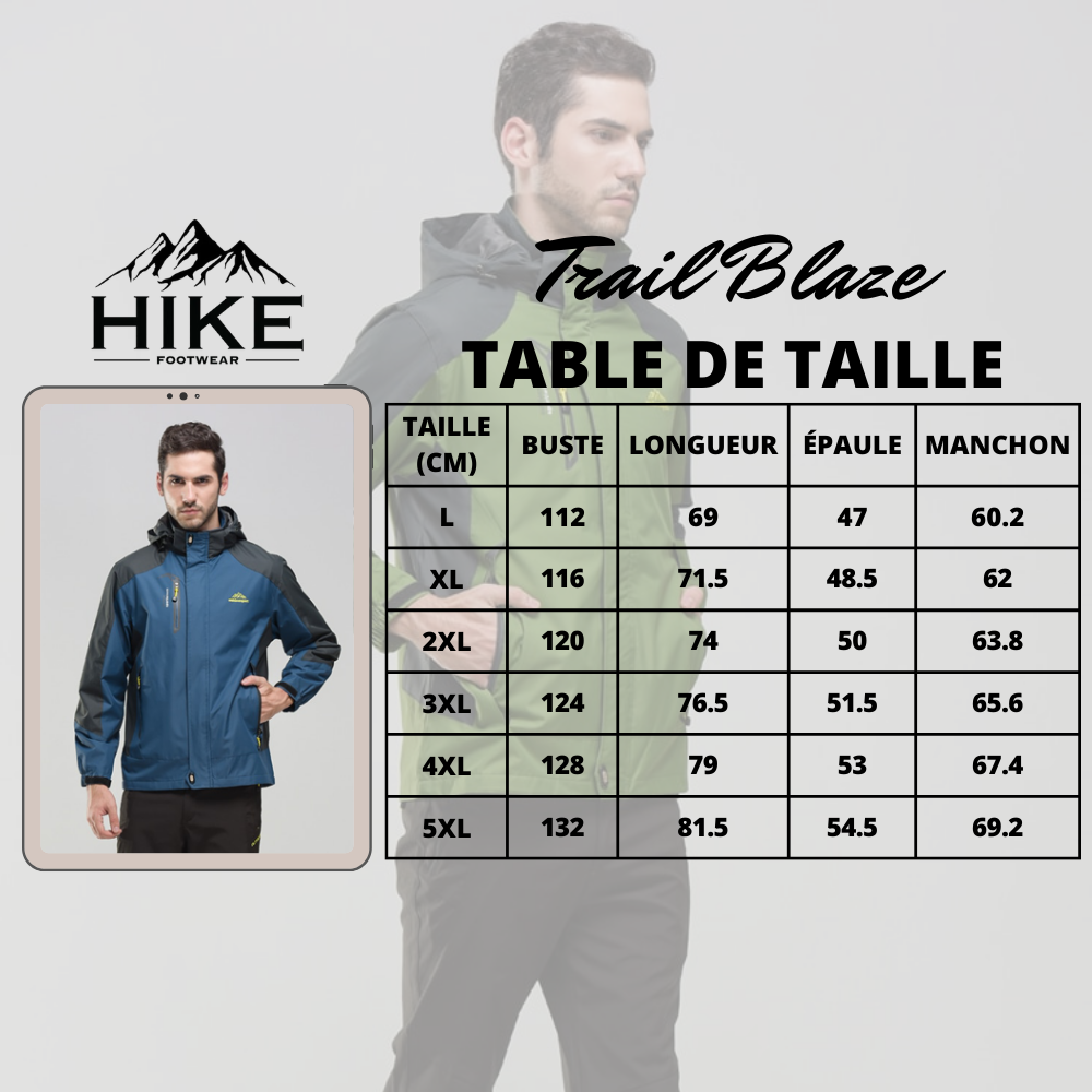 Trailblaze Windbreaker - Veste de randonnée imperméable