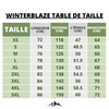 WinterBlaze Windbreaker - Coupe vent imperméable en polaire épaisse