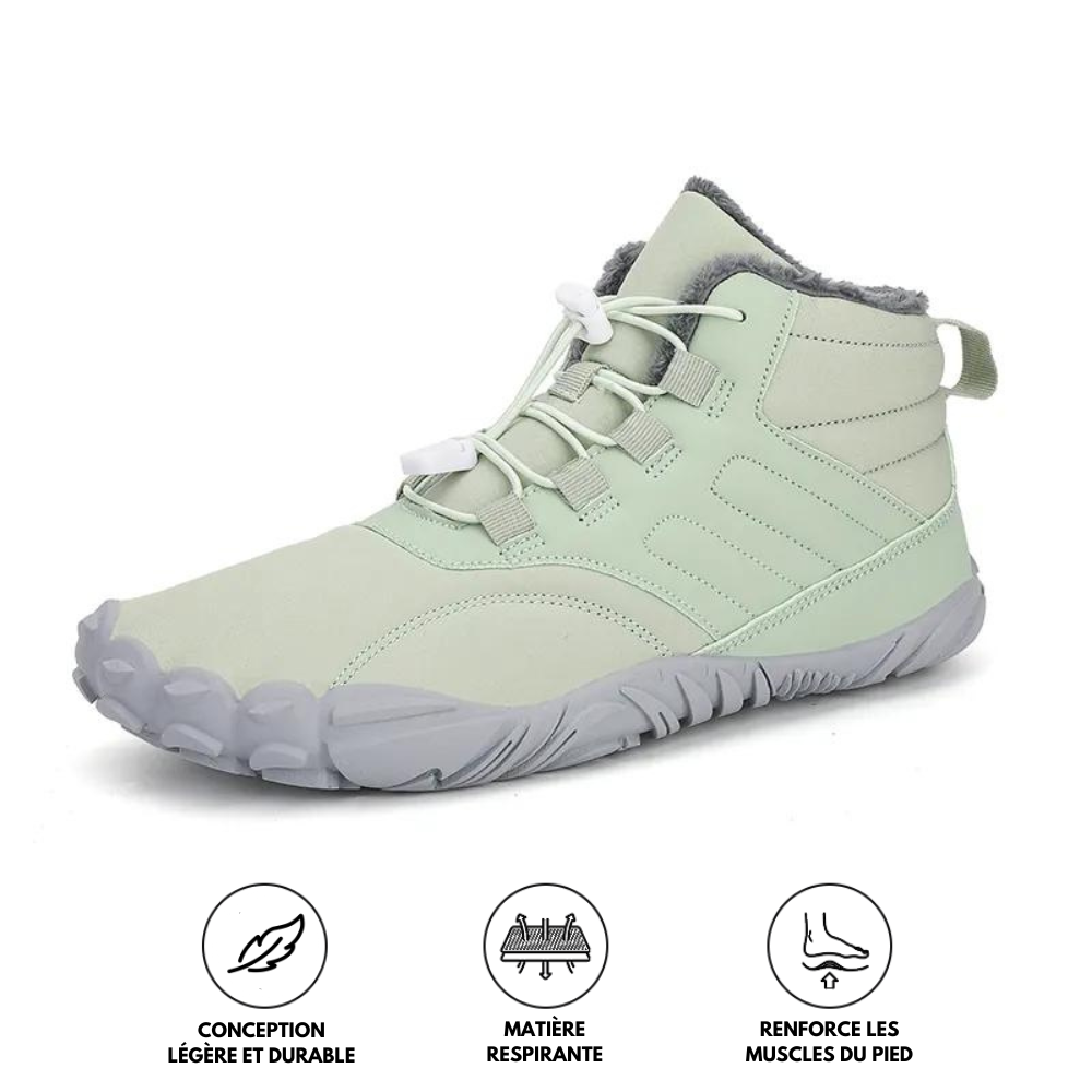 Caspar Pro Flex - Chaussure pieds nus antidérapante et universelle pour l'hiver