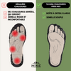 Tavana Chaussures pieds nus - Chaussures d'hiver antidérapantes et universelles (Unisexe)