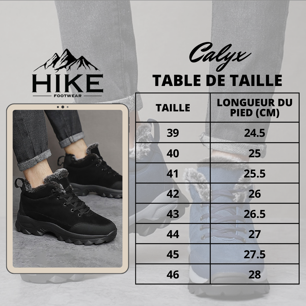 Calyx Chaussures D'hiver - Chaussures d'hiver confortables