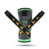 ArthroEase - Bandage de compression avec sangles élastiques pour le soutien du genou