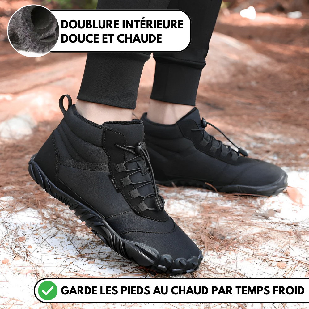 Evian Master - Chaussure pieds nus antidérapante et universelle pour l'hiver