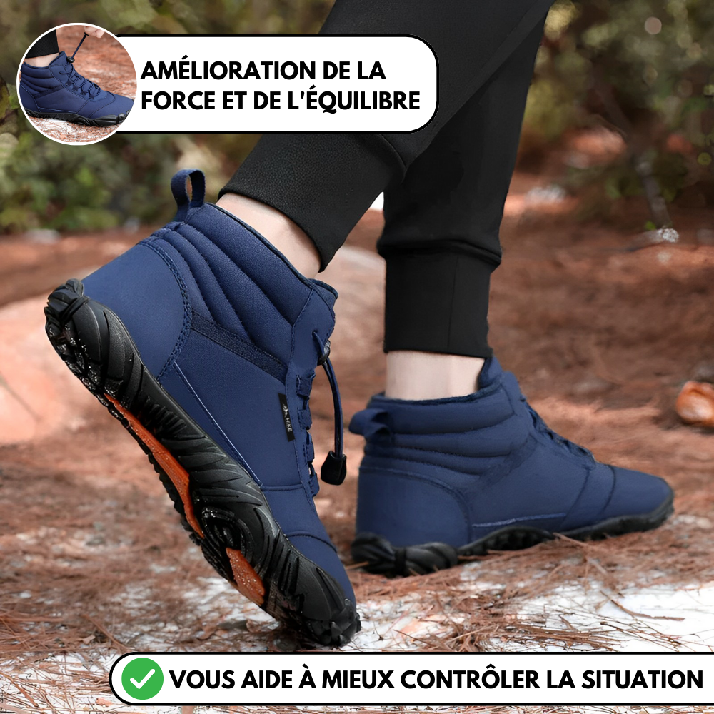 Evian Master - Chaussure pieds nus antidérapante et universelle pour l'hiver