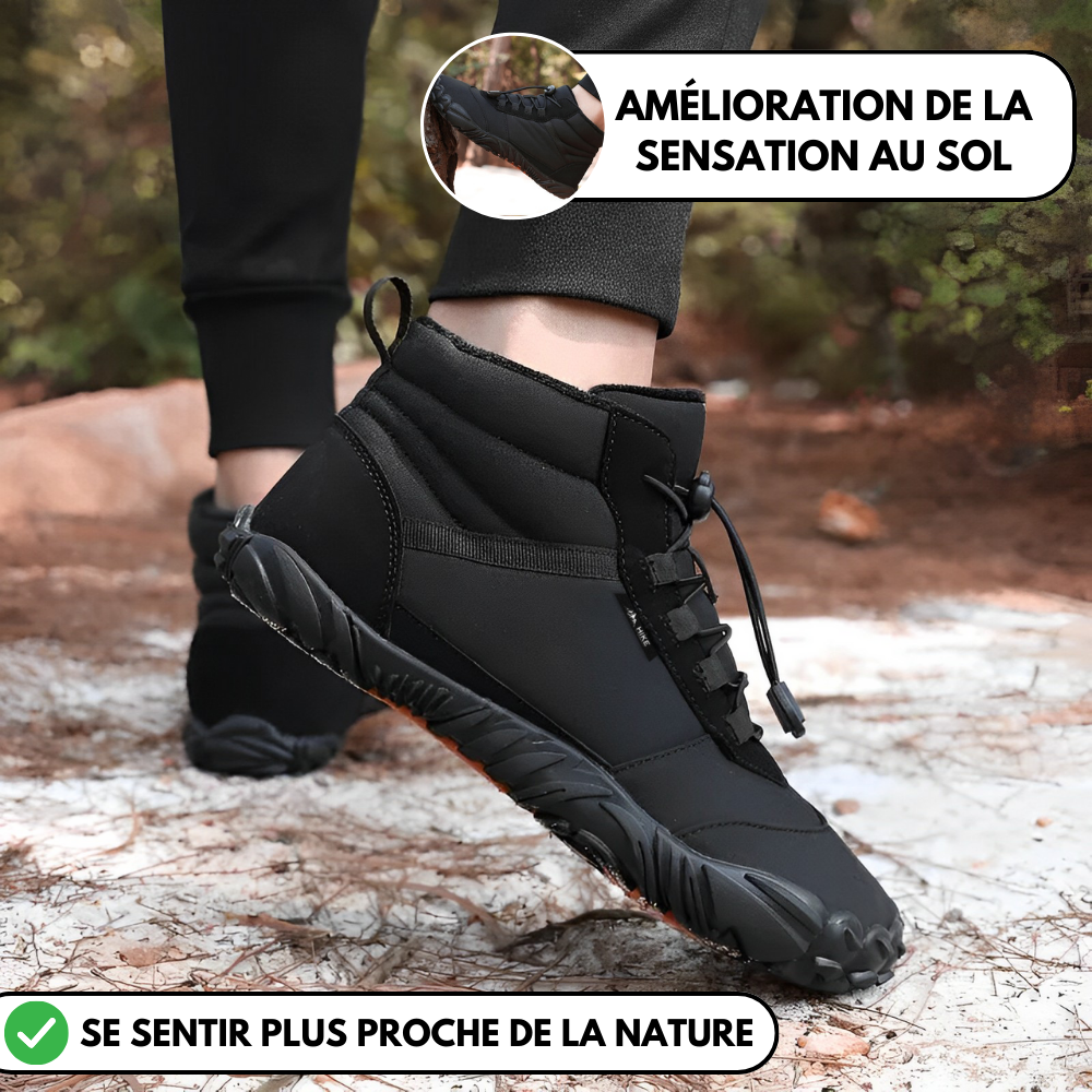 Evian Master - Chaussure pieds nus antidérapante et universelle pour l'hiver