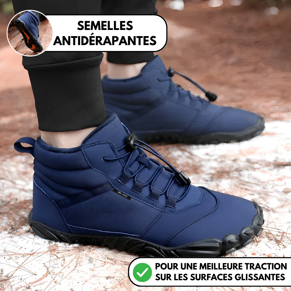 Evian Master - Chaussure pieds nus antidérapante et universelle pour l'hiver