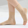 ProFlex Chaussette de Compression - Chaussettes de compression à bout ouvert pour le soulagement de la douleur au pied